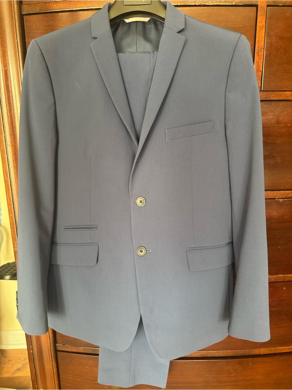 Marc New York Electric Blue Two-Piece Suit Jacket & Pants